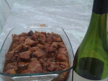 Porco gostoso de restaurante Chinês