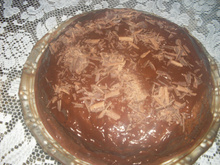 Torta de ganache