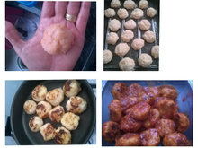 Almôndegas de frango