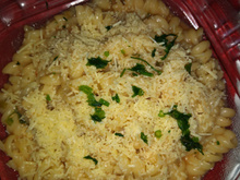 Macarrão na panela de pressão