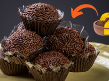 Brigadeiro dark com ingrediente secreto que intensifica ainda mais o sabor do chocolate