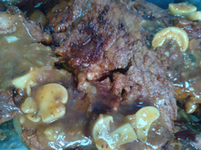 Molho de champignon para carnes