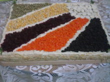 Torta salgada de pão de forma