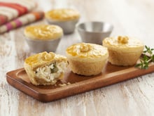 Empadinha de palmito