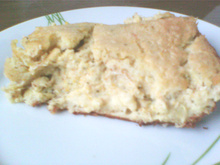 Torta de frango com creme de milho