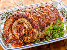 Rocambole de carne moída maravilhoso