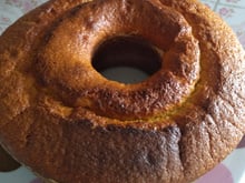 Bolo de tangerina com casca