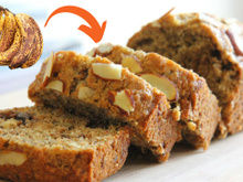 Aqui está uma ótima maneira de usar bananas maduras demais: receita muito fácil de pão de banana do chef