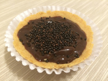 Empada de chocolate
