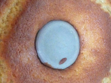 Bolo de fubá com erva-doce