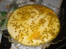 Mousse fácil de maracujá