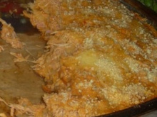 Lasanha de frango com molho branco