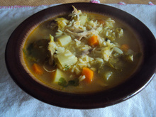 Canja de galinha especial