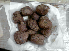 Bolinho de carne