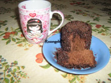 Bolo de caneca de micro-ondas