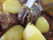 Costela Bovina com Batata