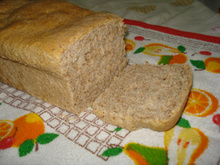 Pão enriquecido com farelo de trigo