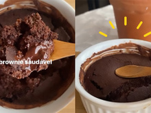 Brownie que cabe na dieta existe e eu posso te provar com essa receita saudável para matar a vontade de um docinho