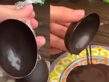 Adeus forma de ovo de Páscoa: truque muito simples para fazer o chocolate com algo que todo mundo tem em casa