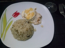 Medalhão ao molho branco