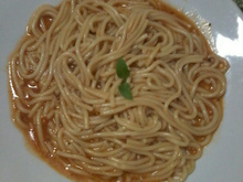 Macarronada na panela de pressão