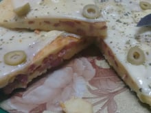 Omelete com Linguiça
