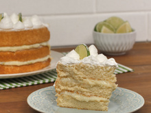 Naked cake de limão