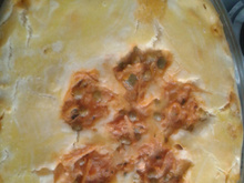 Torta de frango no liquidificador