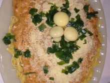 Massa com salsichão