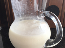 Frapê de coco verdadeiro