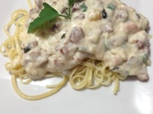 Linguini a moda do chef