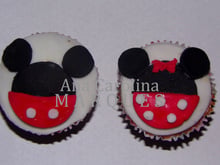 Cupcake de chocolate com recheio de limão