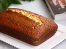 Bolo de laranja com louro