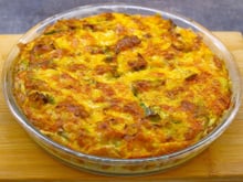 Torta salgada sem glúten