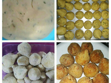 Coxinhas douradas