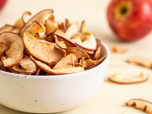Chips de maçã na Air Fryer