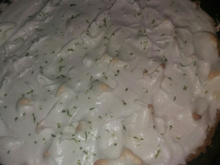 Torta de limão com massa podre