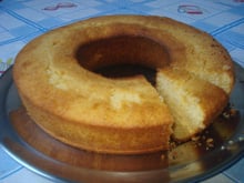 Bolo caipira de fubá