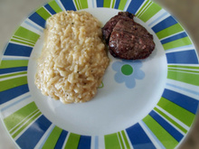 Arroz à piamontese com ervas finas