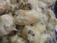 Nhoque com chimichurri