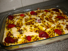 Pavê delícia de morango