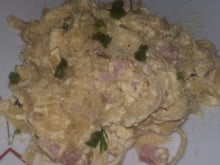 Talharim à carbonara