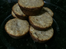 Muffin de coco sem gordura