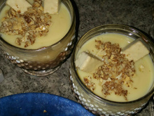 Pavê de biscoito wafer com cobertura de chocolate