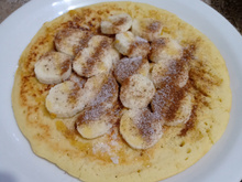 Panqueca americana sem glúten e sem lactose