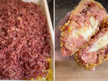 Eu nunca imaginei que fazer croquete de carne seca em casa fosse tão simples: fica melhor que o de boteco