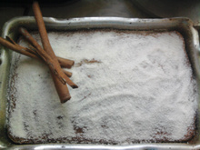 Bolo de banana com aveia e linhaça