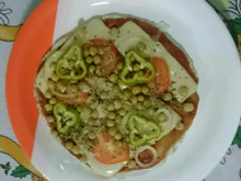 Pizza fit de frigideira