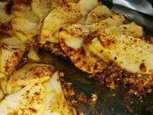 Apple crumble (torta de maçã com aveia)