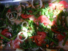 Filé de merluza à moda da Li